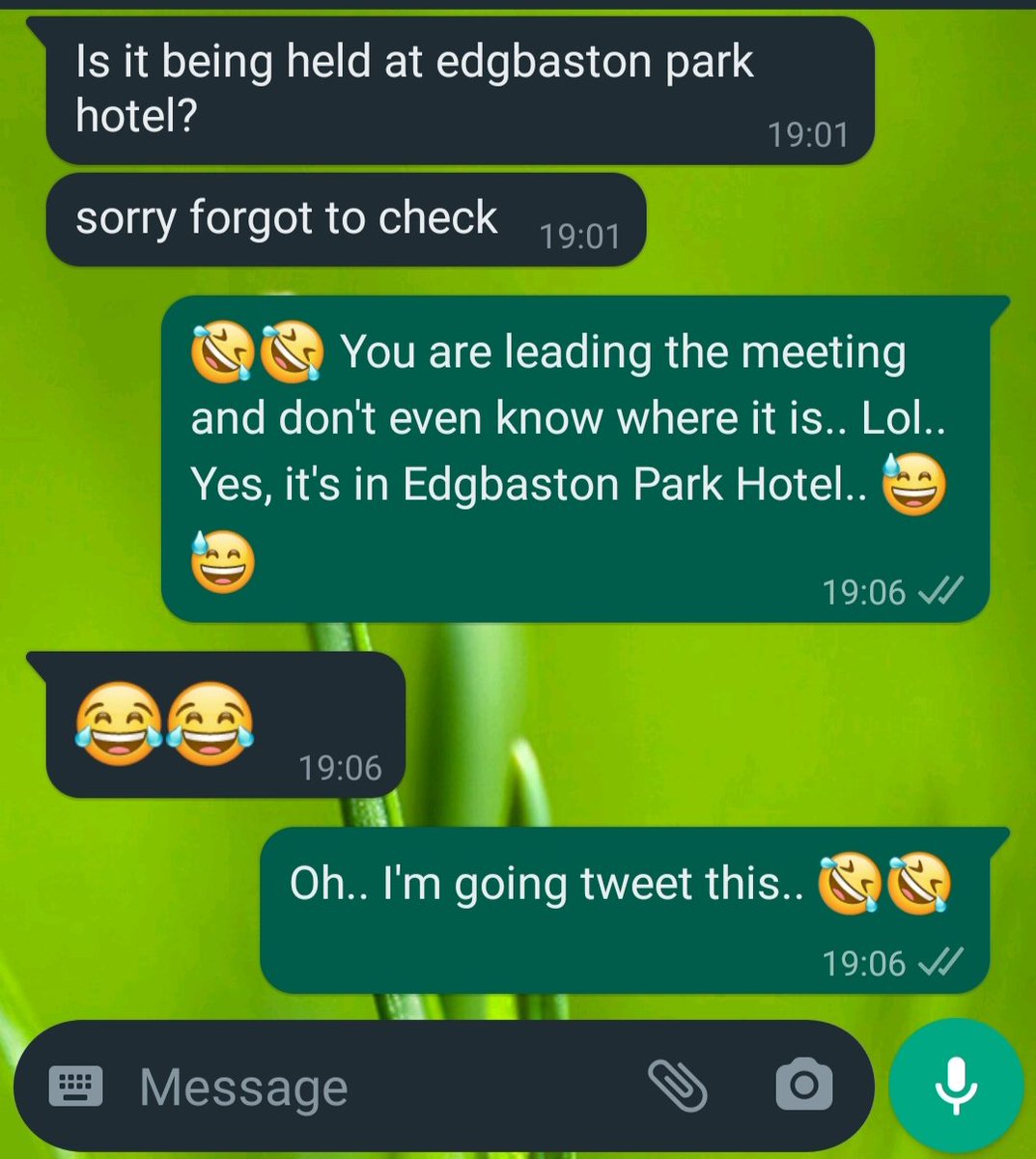drpunith's tweet photo. When you've got a habit of not finding out where you're supposed to be until the last minute & then realise your team is also picking up your bad habits.. 🤣
@eka_melson @MeriDavitadze here's something you'd relate to from our previous experiences 🤣
#SIMBA_NET on 31 March..🙌 https://t.co/uAxYGFSGJ5