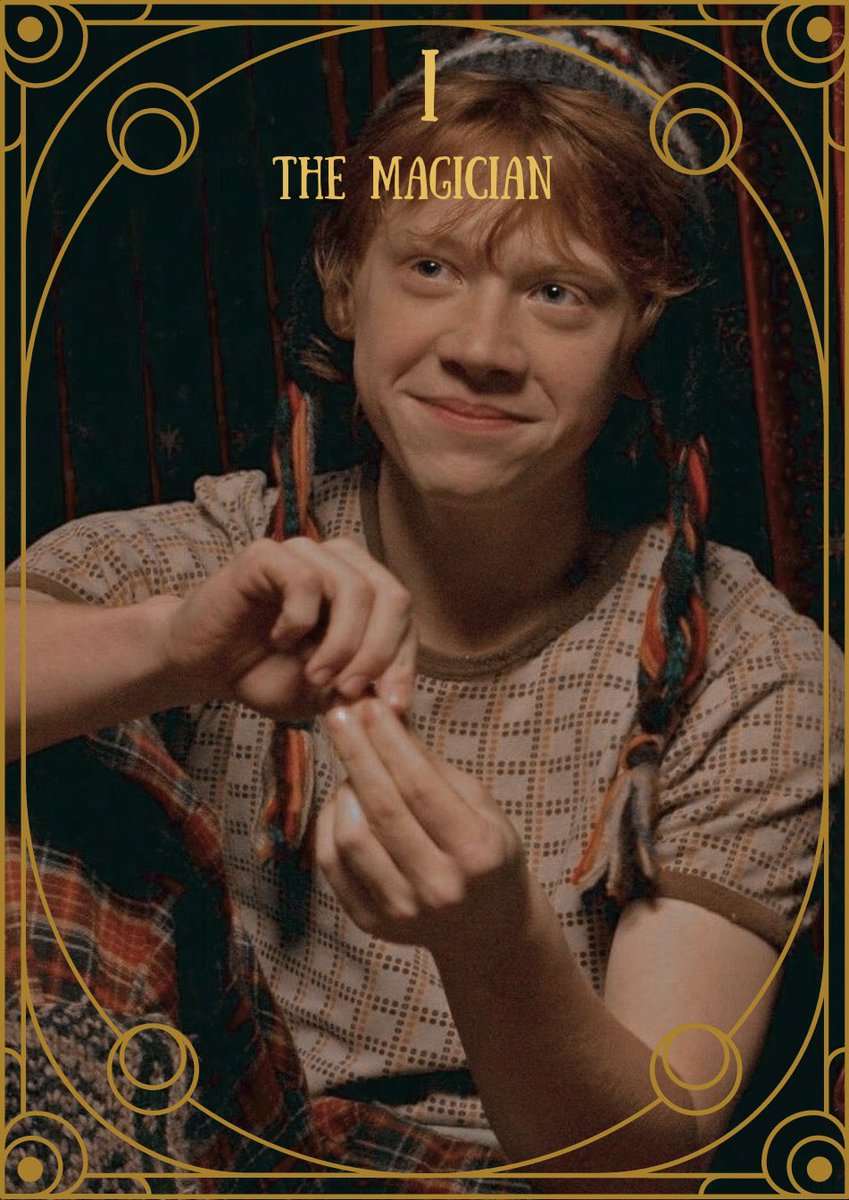 day on Twitter "Ron Weasley — I The Magician The Magician upright