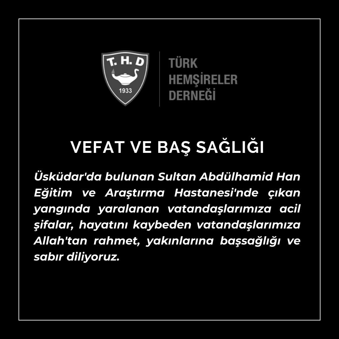Türk Hemşireler Derneği (@thd_genelmerkez) on Twitter photo 