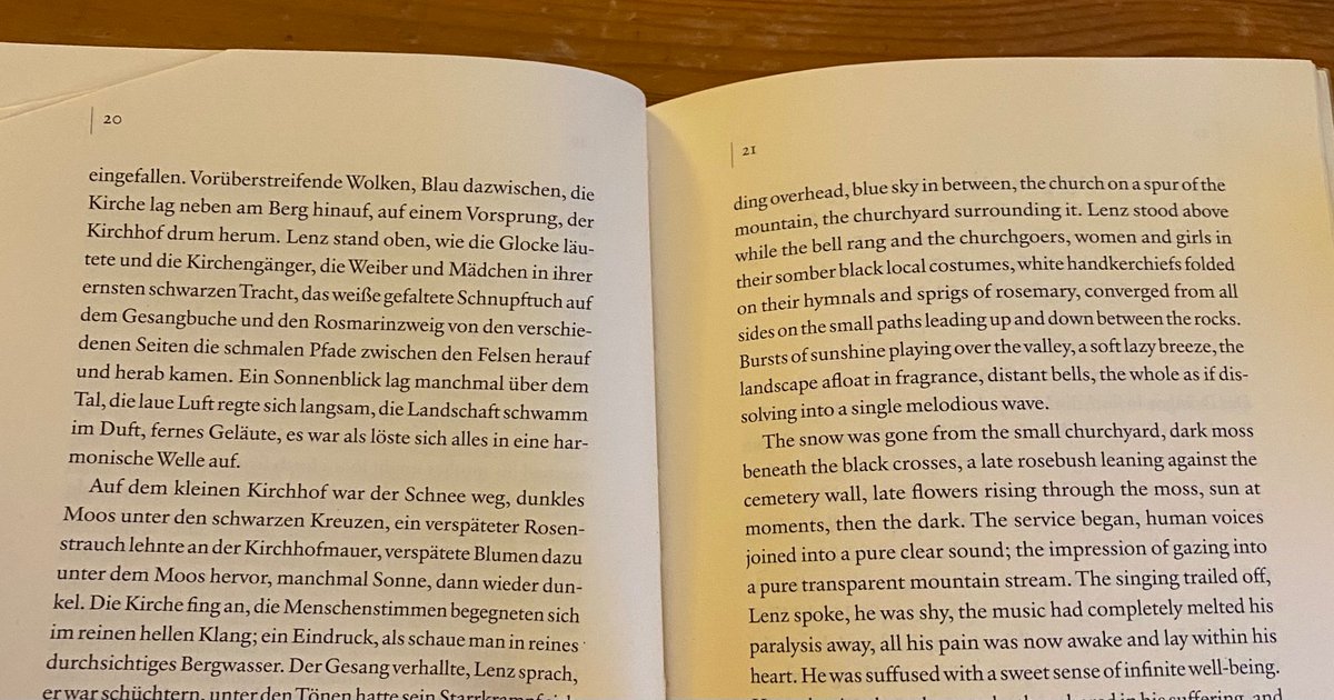 Next up-picked up this bilingual edition from <a href="/SkoobBooks/">Skoob Books</a> this week. Rare sighting of an Archipelago Book in the UK