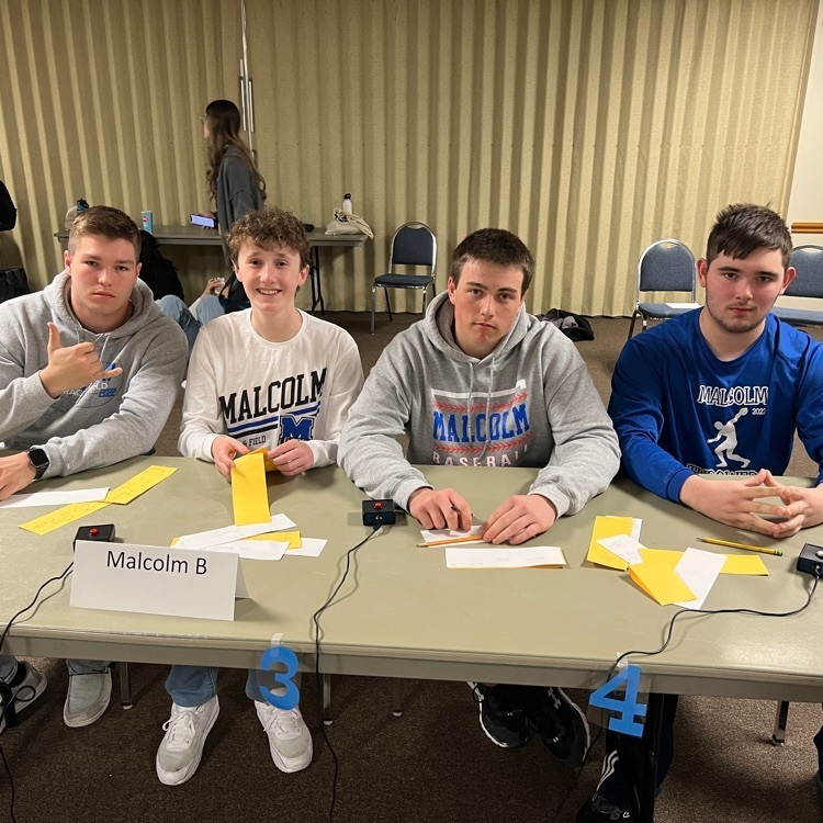 Malcolm Quiz Bowl Team "B"