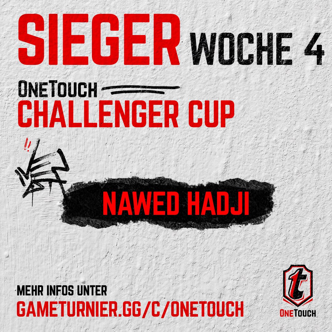 GG 🫱🏻‍🫲🏽🔥🎮 

2 Cups - nur 1 Sieger! 🔥🔥 

👉🏼 Meldet euch an und zeigt, was ihr so drauf habt! 

#efifa #fifa #fut #fut23 #onetouch #esport #gaming #efootball #winner #challengercup #gg