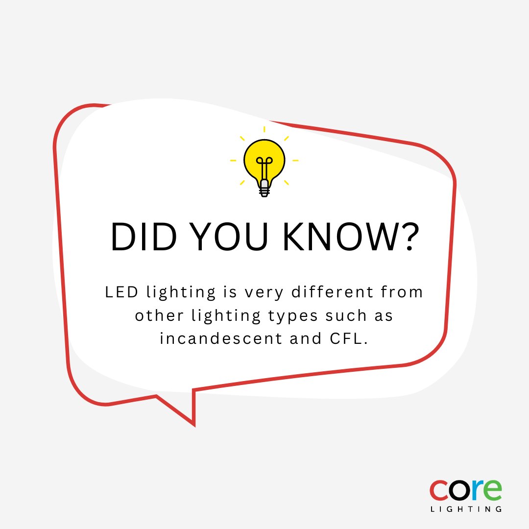 CoreLighting's tweet image. Key differences include: Light Source, Heat and Lifetime.
Which ones do you prefer? 
LED lights, incandescent or CFL?

#DidYouKnow #LightsFacts #CORELighting #LED #LEDLights