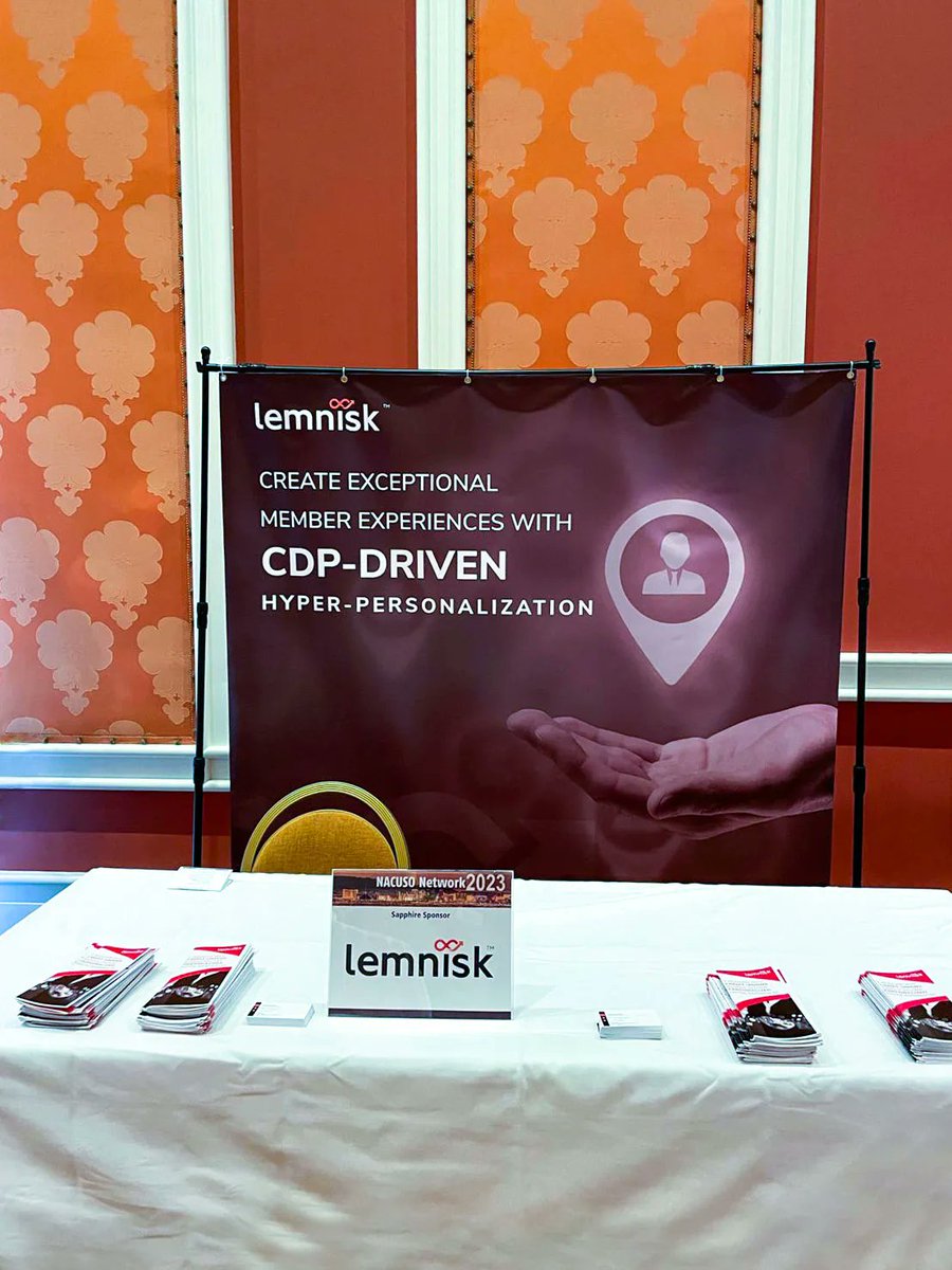 LemniskCo's tweet image. Meet Declan Carney, SVP of Business Development, at the @LemniskCo booth at @NACUSO to know all about customer-centric #hyperpersonalized #marketing using a #CustomerDataPlatform.

#CDP #martech #personalization #customerengagement #marketingautomation #digitalmarketing #NACUSO