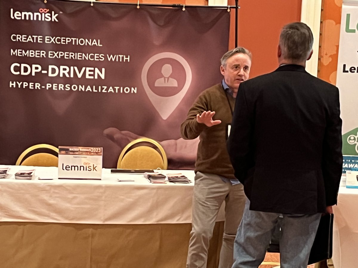 LemniskCo's tweet image. Meet Declan Carney, SVP of Business Development, at the @LemniskCo booth at @NACUSO to know all about customer-centric #hyperpersonalized #marketing using a #CustomerDataPlatform.

#CDP #martech #personalization #customerengagement #marketingautomation #digitalmarketing #NACUSO