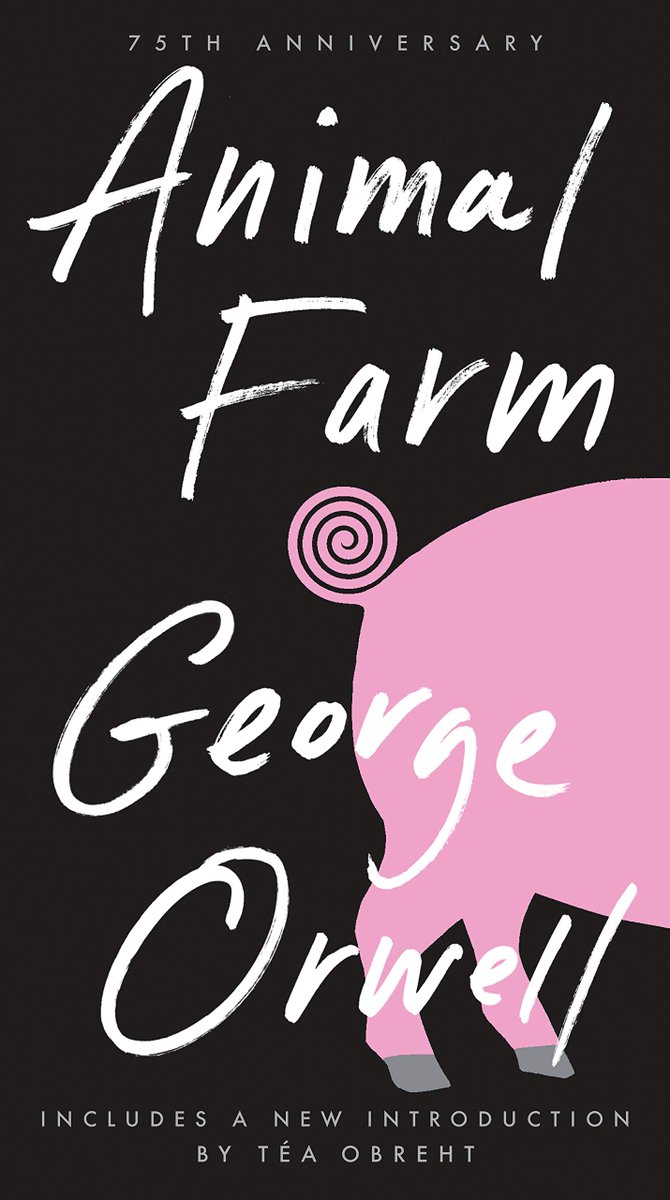 📚 Animal Farm 

by George Orwell 

Here's a 20-tweet summary of this allegorical tale, reflecting on power and human nature. #AnimalFarm #GeorgeOrwell