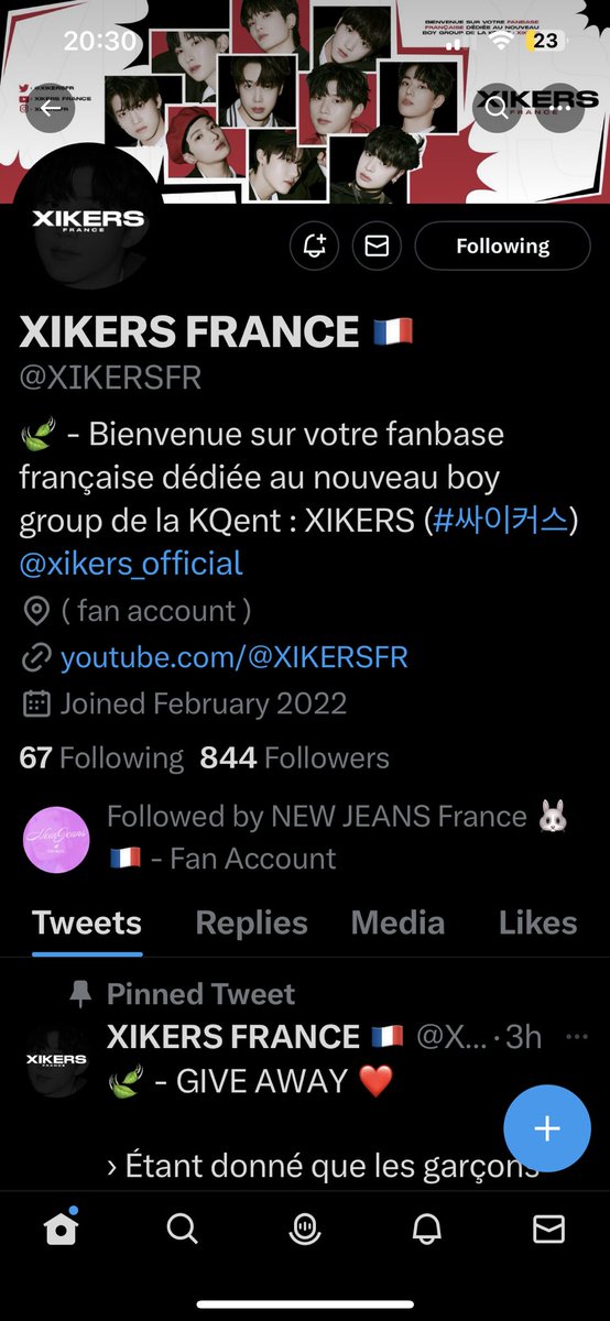 Ywx637's tweet photo. @XIKERSFR Merci bcp pour ce GA et mon bias c’est Jinsik 😊 https://t.co/qxeQMb7n2W