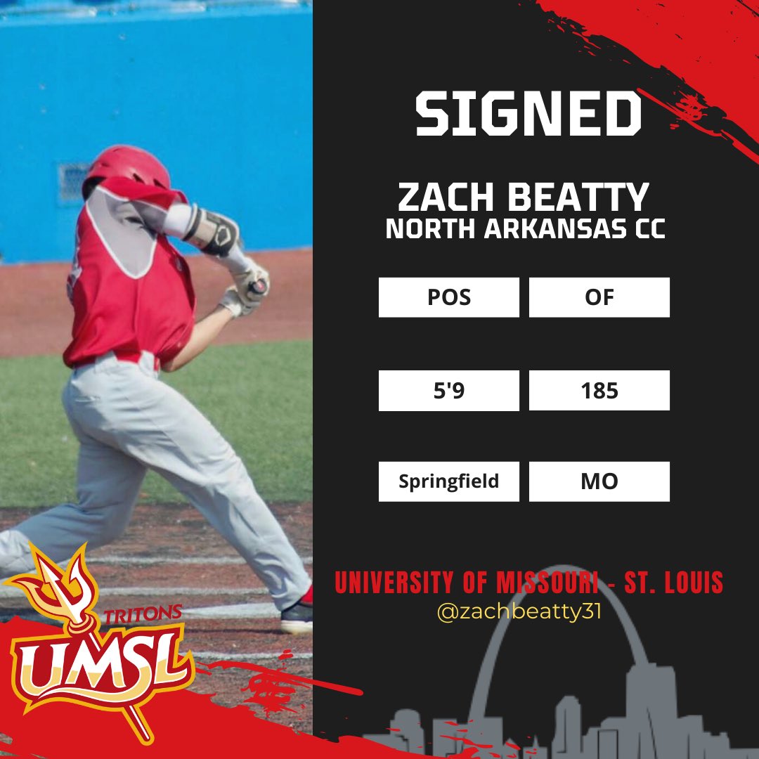 🔱SIGNED

Zach Beatty’s left handed bat is headed to the Tritons!