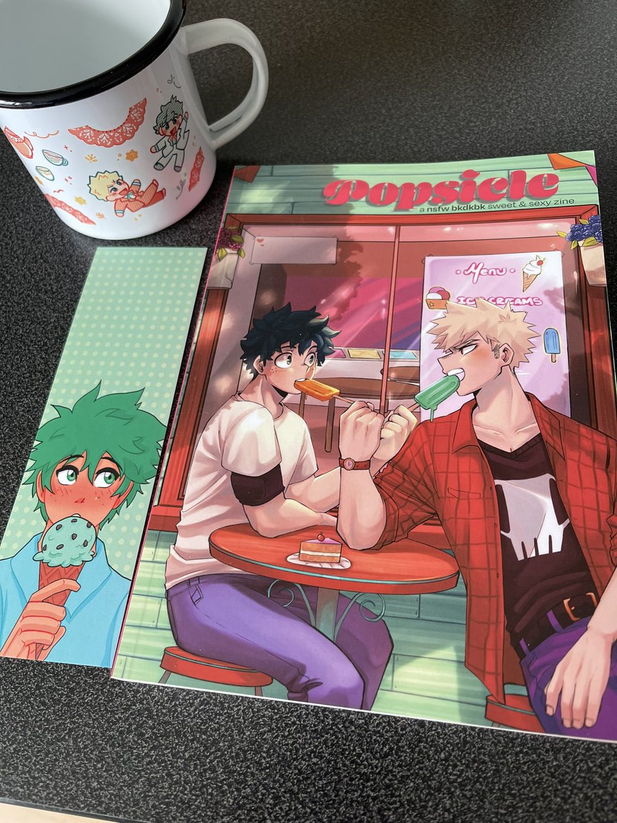 I’m so happy I got my stuff from <a href="/sweetbkdkzine/">Popsicle | Zine Complete!</a> today! Thank you 🥰 #bkdk