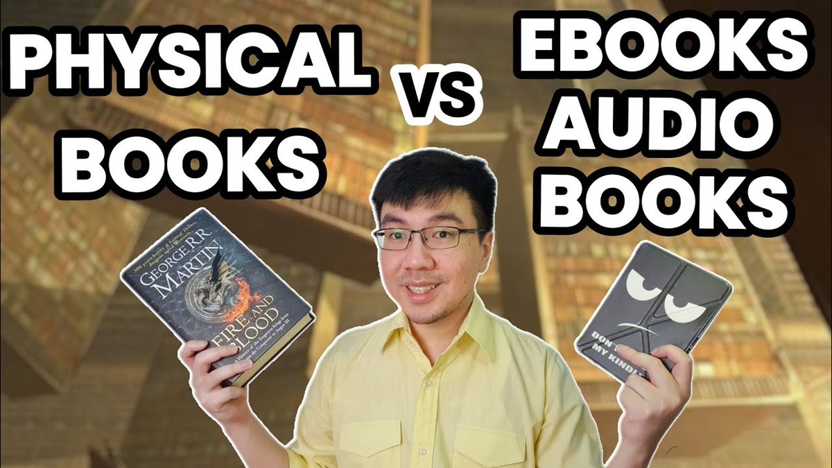 Black Dragon Books on Twitter "Physical Books VS Kindle/Ebooks VS