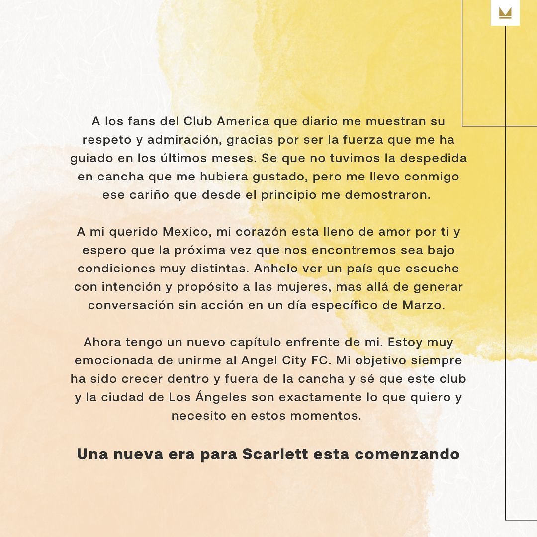 Erendira Palma (@Erenkat) on Twitter photo 2023-03-29 18:34:40 'Anhelo ver un país que escuche con intención y propósito a las mujeres, más allá de generar una conversación sin acción en un día específico en marzo', dijo Scarlett Camberos después de enfrentar un caso de ciberacoso. Firma ahora con @weareangelcity 'Anhelo ver un país que escuche con intención y propósito a las mujeres, más allá de generar una conversación sin acción en un día específico en marzo', dijo Scarlett Camberos después de enfrentar un caso de ciberacoso. Firma ahora con @weareangelcity
