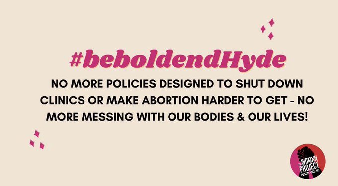 We need to reimagine our future and pave a new, bolder path forward. That means it's way past time to end policies that harm people already marginalized by our health care system. It’s time for the EACH Woman Act. #4EACHofUs #BeBoldEndHyde