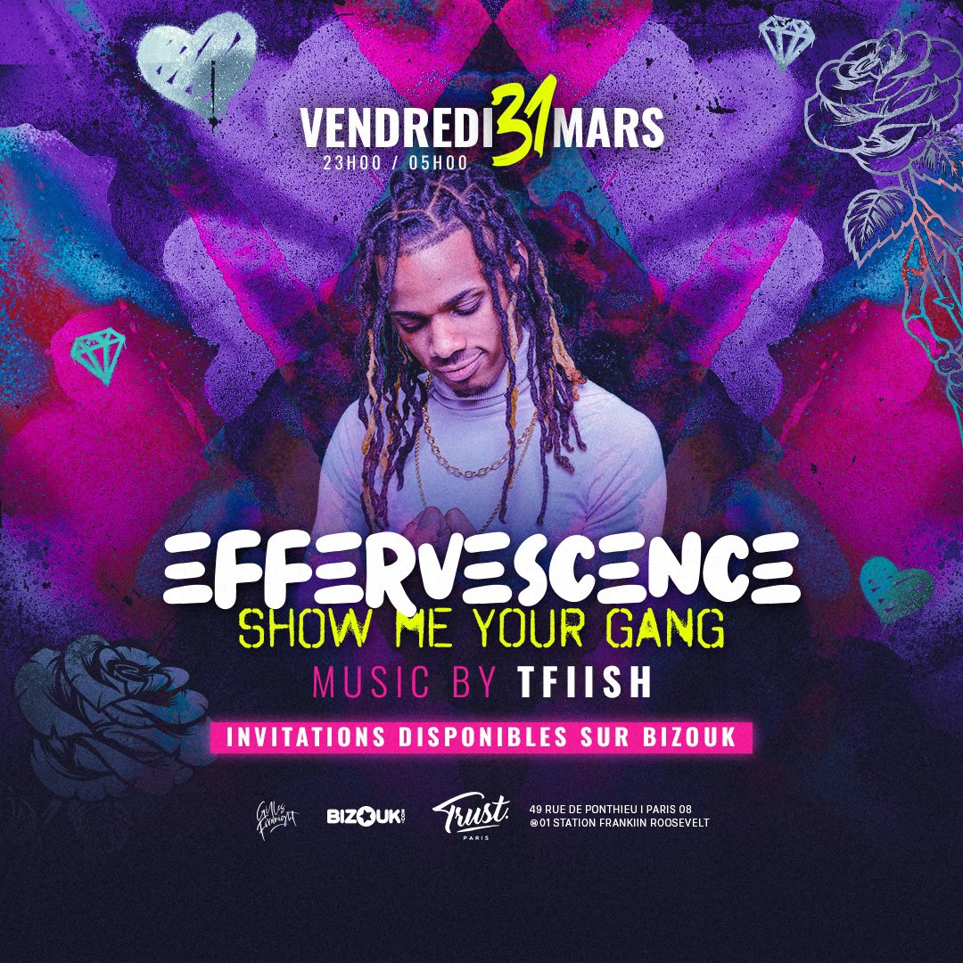 Foranight1's tweet image. Et si on rajoutais @Djtfiish972 au line up de malade mental pour ce vendredi🤯

🎟 my.bizouk.com/effervescence-…