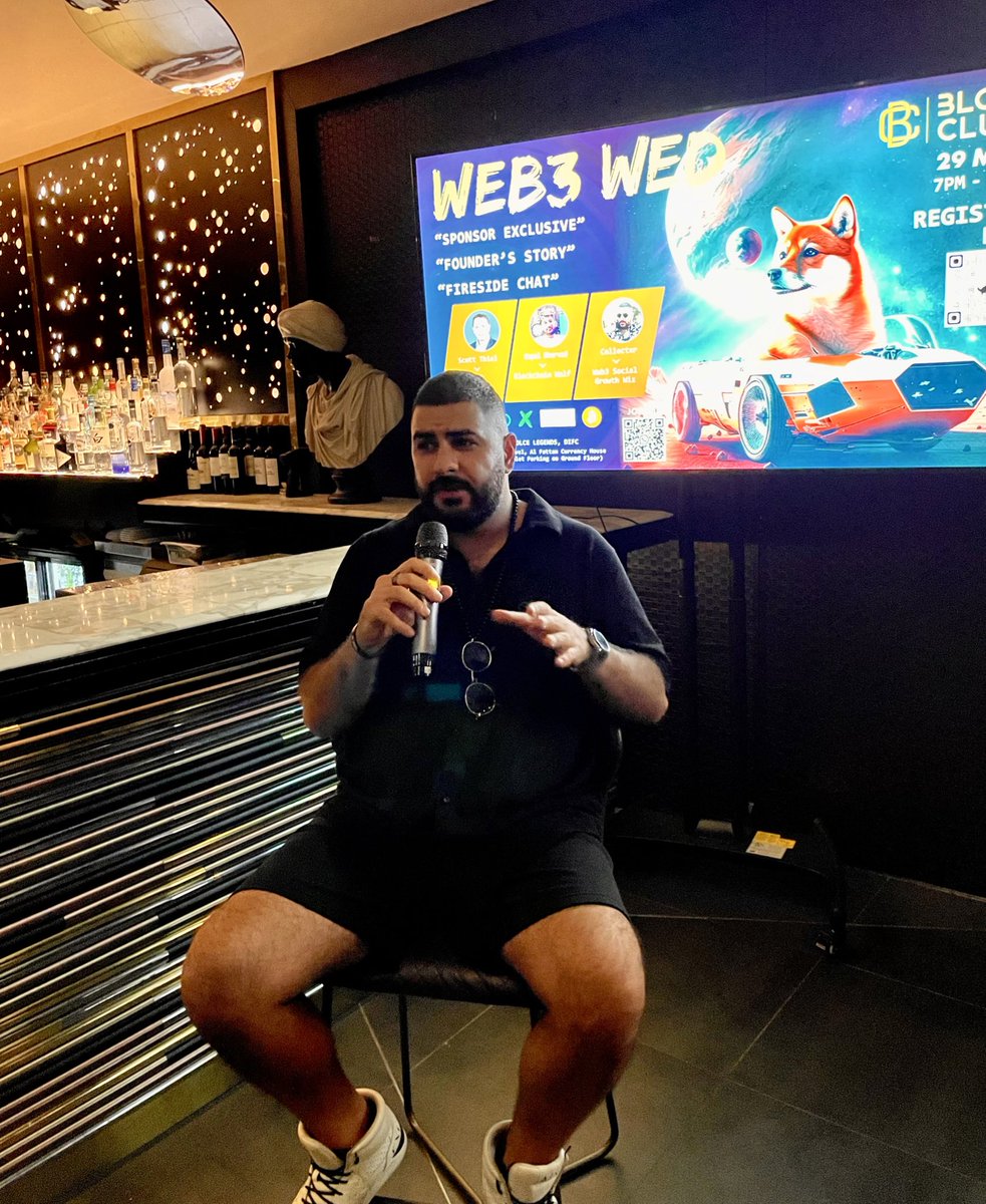 habibivc's tweet photo. We online we outside โ๐ฏ great speaking on the panel #web3wed w/ @gopal_bharvad @BlockClubUAE #doxxed https://t.co/b2F4hvUebw