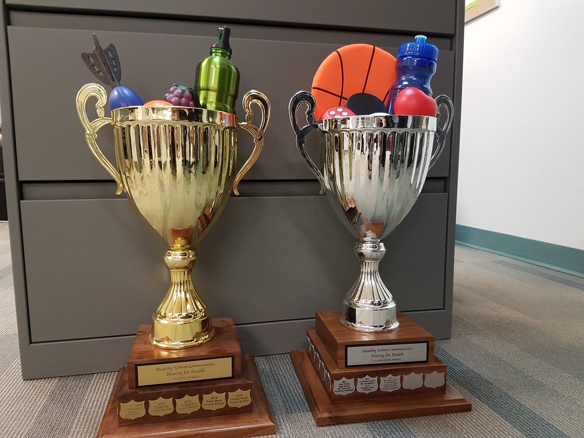 EvancioCarolyn's tweet photo. Huge congratulations to Ecole St Paul for winning the 2022-23 “Healthy Cup! Honorable mention to St. Gabriel! @FMCSD @Jm3118Power https://t.co/q9jxHmE2KP