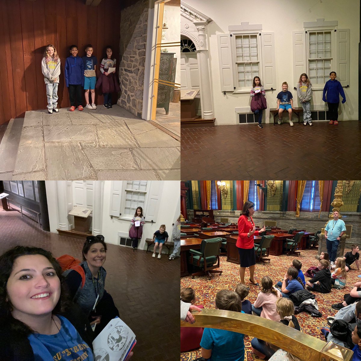 KC 4th grade class tweet media