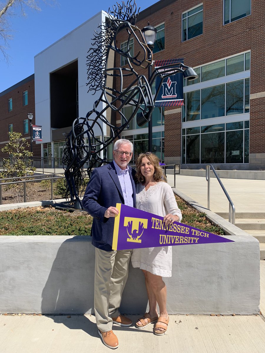Wrapped up great West TN swing with a visit to <a href="/MadisonAcademic/">Madison Academic HS</a> HS #MAHS <a href="/TTULadyK/">Kari Oldham</a> #TechisTN #WingsUp