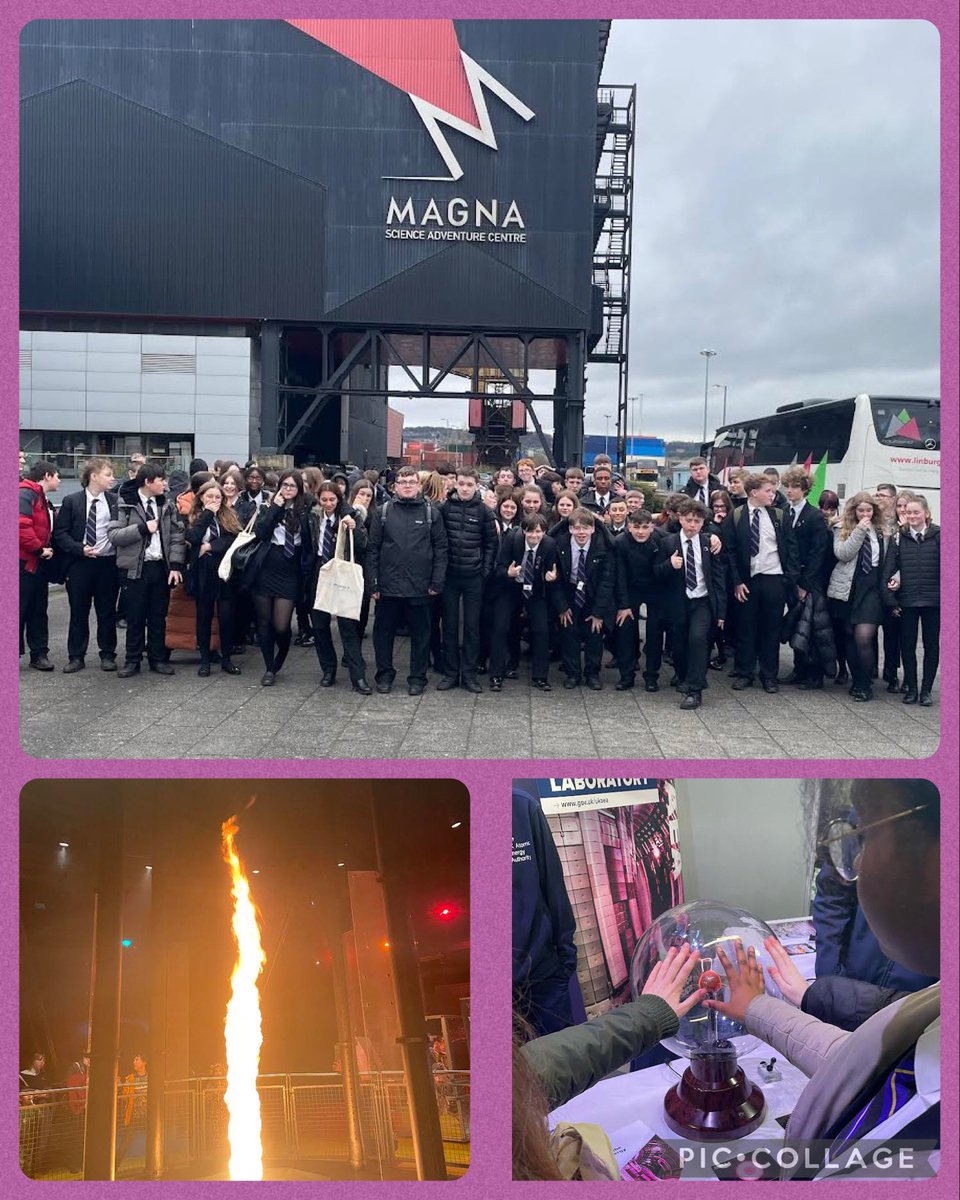 Year 9 & 10 students had a fantastic day @MagnaScience visiting the @GUTS_Careers event. 

The event was to inform and inspire students about the world of work in the Science, Technology, Engineering and Manufacturing (STEM) sectors.

#GUTS2023