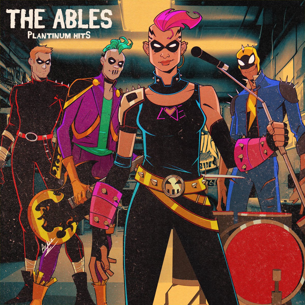 Meet THE ABLES! Love, misery, greed and power