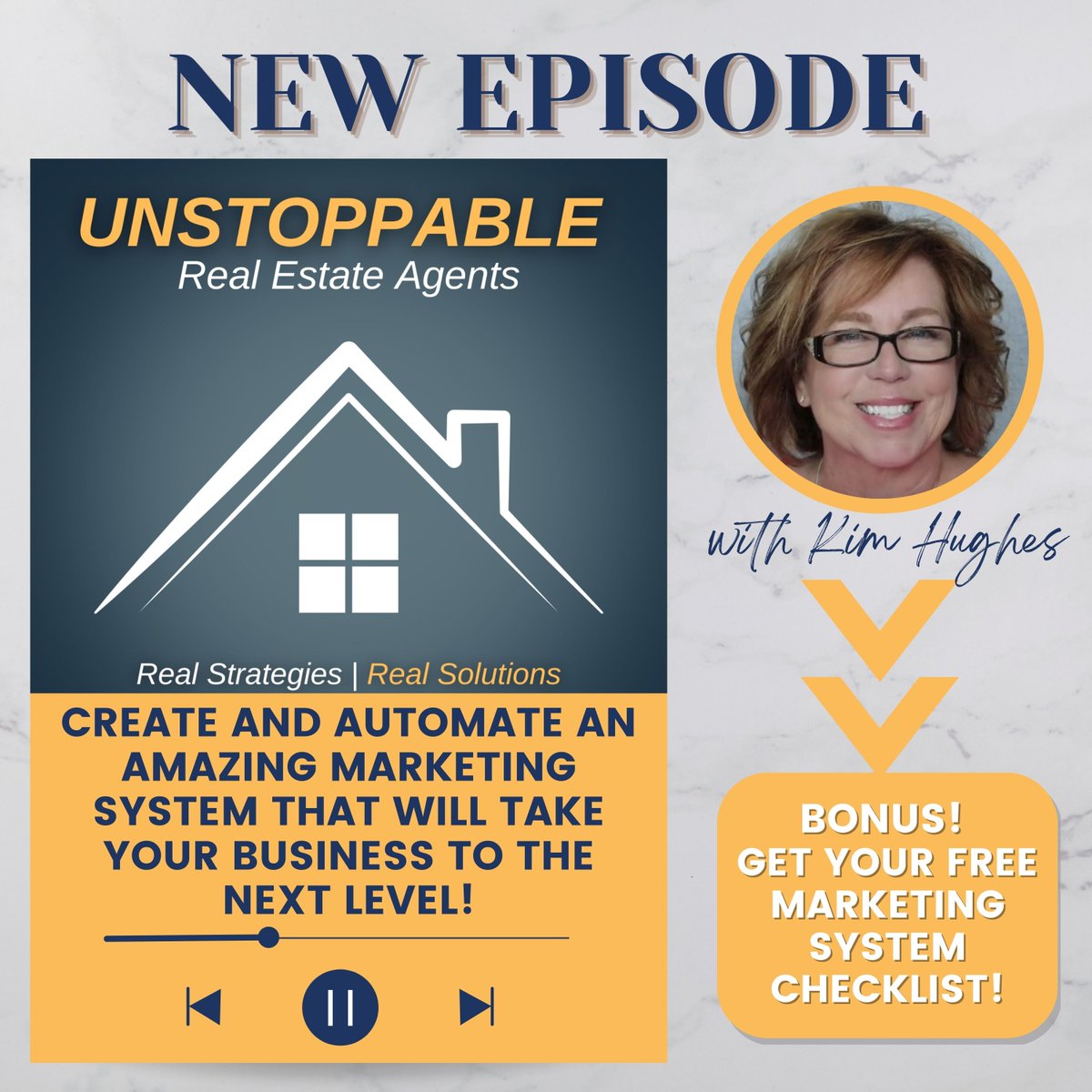 kimhughes's tweet photo. Create and Automate an Amazing Marketing System That Will Take Your Business to the Next Level!  https://t.co/VqmyCaRgv9  
#RealEstatePodcast
#UnstoppableRealEstateAgents
#KimHughes
#RealEstateCoaching https://t.co/gTVt1NT5Wm