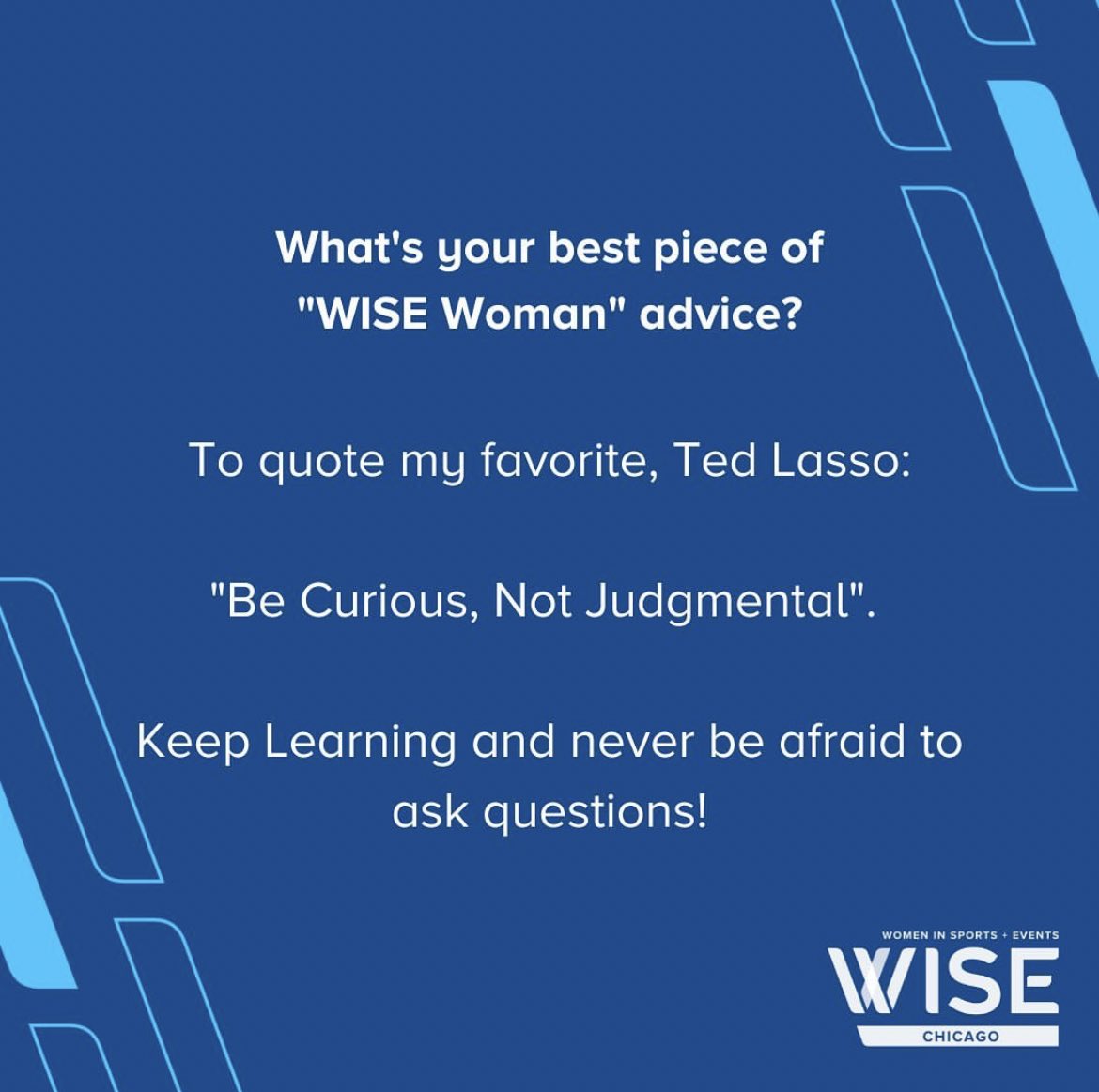 Happy WISE Woman Wednesday! 

Meet WISE Within Mentorship Committee Chair: Katie Holmes