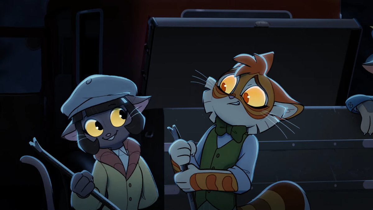 BelRusapeVO's tweet photo. Don't mind me, just collecting a few of my favorite shots of my baby boy, Freckle!🧡
The versatility of his expressions get me every time, I love Lackadaisy so much, nothing but respect and appreciation to the whole animation team! https://t.co/NPTnRxwKcL