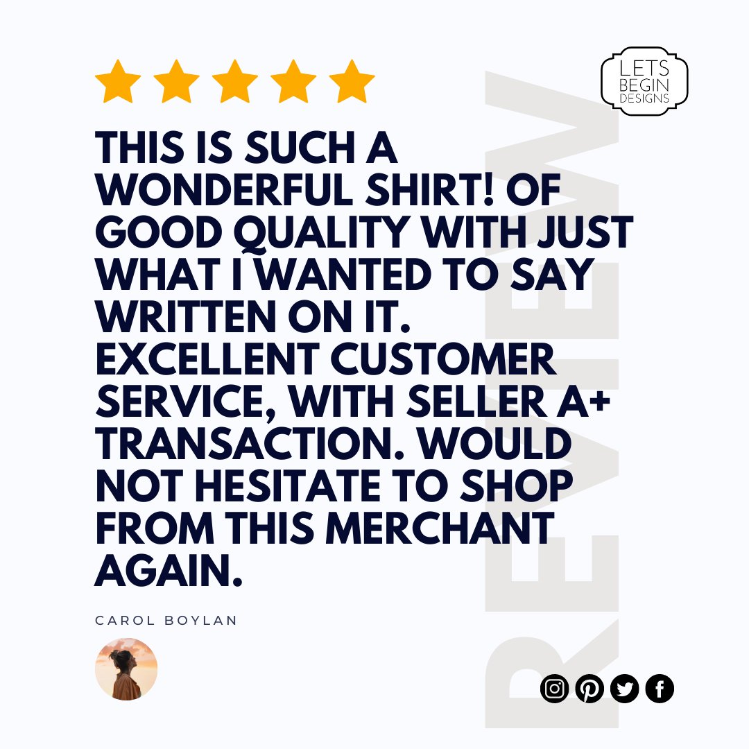 Customer reviews are incredibly valuable to us! They offer valuable insights into the quality of a product or service and help others make informed decisions. Share your experiences and leave a review today!

#happyshopper #satisfiedcustomer #productreview #recommendation