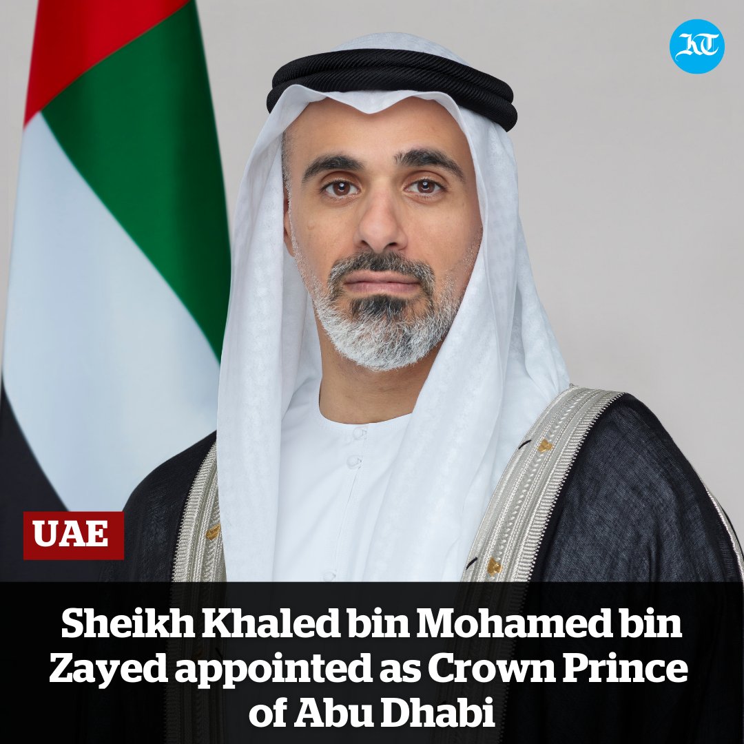 Khaleej Times on Twitter "BREAKING UAE President MohamedBinZayed