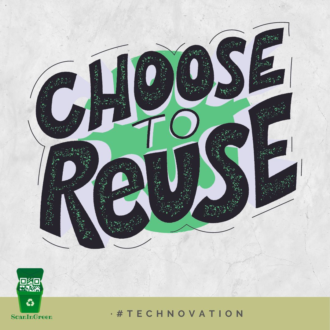 ScanInGreen's tweet image. Os recordamos elige #reutilizar !!!!🌎💗
#technovationchallenge #scaningreen @TechnovationMur  @technovation