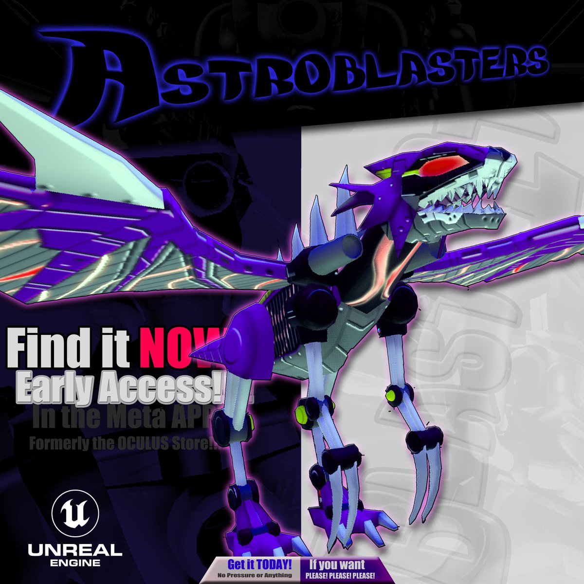 What's up #indiedevhour peoples!  I made it in time!  Modelled in #Blender3d also rigged; imported into #UE4.  My #indiedev wrists are sore.  #Indiegamedev life 4.... life!  One more boss 2 model then back 2 #coding 

#Metaverse #indiegame #gamedev