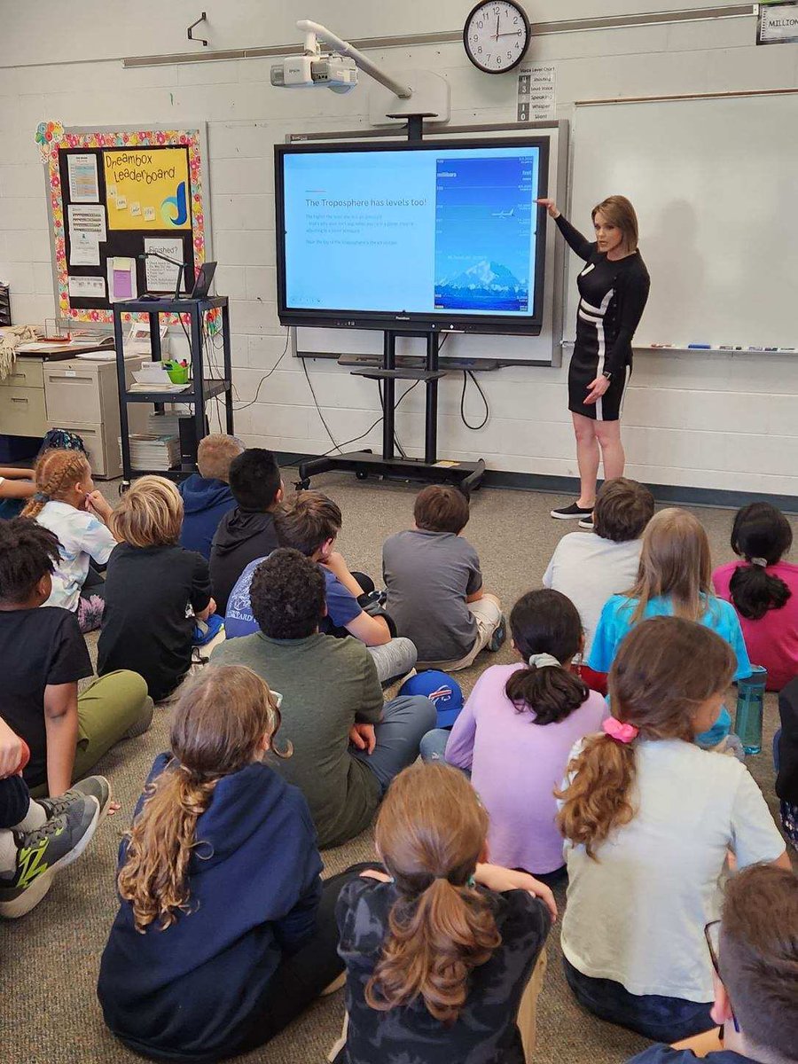 Rachel Duensing from CBS17 shared her knowledge and passion regarding meteorology. We learned about weather instruments, forecasting and weather/climate. We learned so much!!
<a href="/wx_rachelj/">Rachel Duensing</a> <a href="/SalemElementary/">Salem Elementary</a>