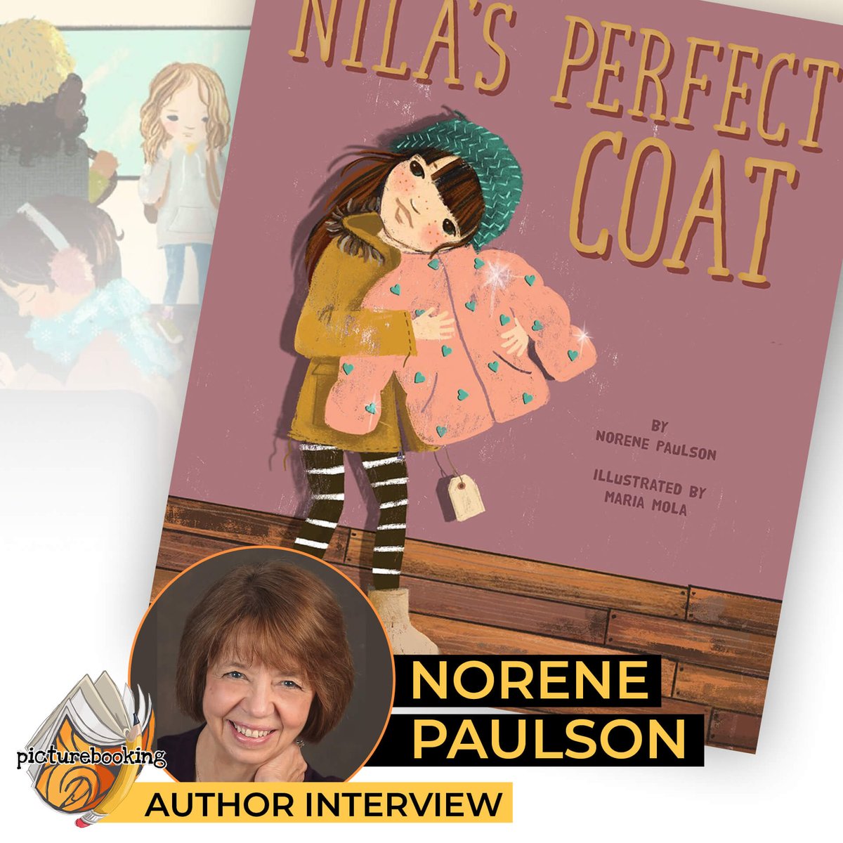 NEW Picturebooking episode with author @NorenePaulson hosted by @Nadia_Salomon about Norene's latest book, “Nila’s Perfect Coat.” As a former teacher, Norene has a gift for crafting stories that tackle social and emotional topics in a relatable way. picturebooking.com/norene-paulson…
