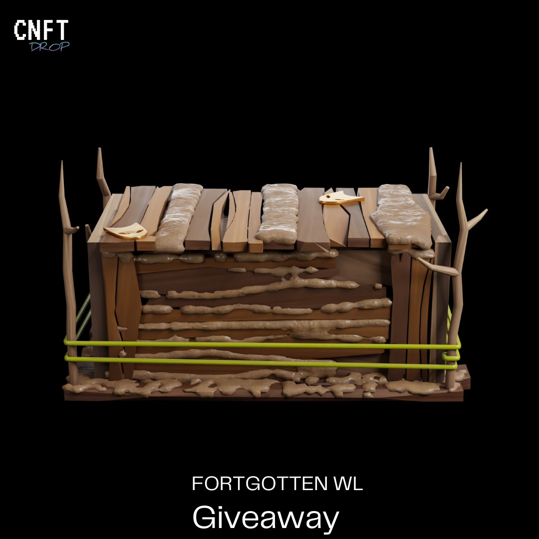 CnftDrop's tweet photo. Participate in this giveaway for a chance to get a WL Spot + reduced mint price for the @fortgotten drop on March 30th 16:00 UTC
The wl token will also give you extra equipment for your kid!
Giveaway: https://t.co/UsKc5gFf1n
#cnft #cardanonft #fortgotten #giveaway #eth #sol https://t.co/eN3rKFKy3O