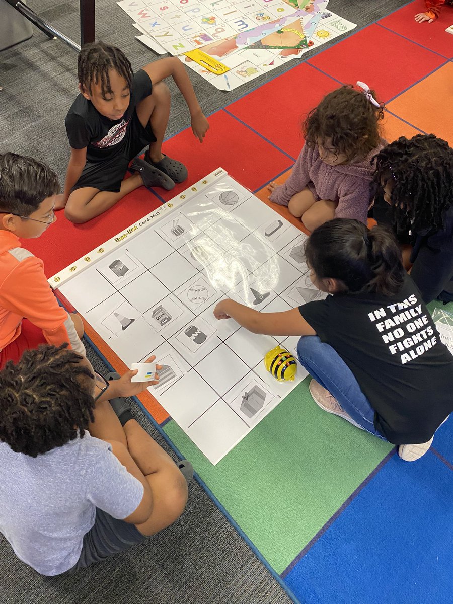 OFE TECH (@ofetech) on Twitter photo 2nd grade has LOVED coding with Beebots this week. They have been working on 3D shapes in class so they showed off what they’ve learned in the lab for me! <a href="/HumbleISD_OFE/">Oak Forest Elementary</a> #HumbleISDCodes #beebot #coding #math #3Dshapes 2nd grade has LOVED coding with Beebots this week. They have been working on 3D shapes in class so they showed off what they’ve learned in the lab for me! <a href="/HumbleISD_OFE/">Oak Forest Elementary</a> #HumbleISDCodes #beebot #coding #math #3Dshapes