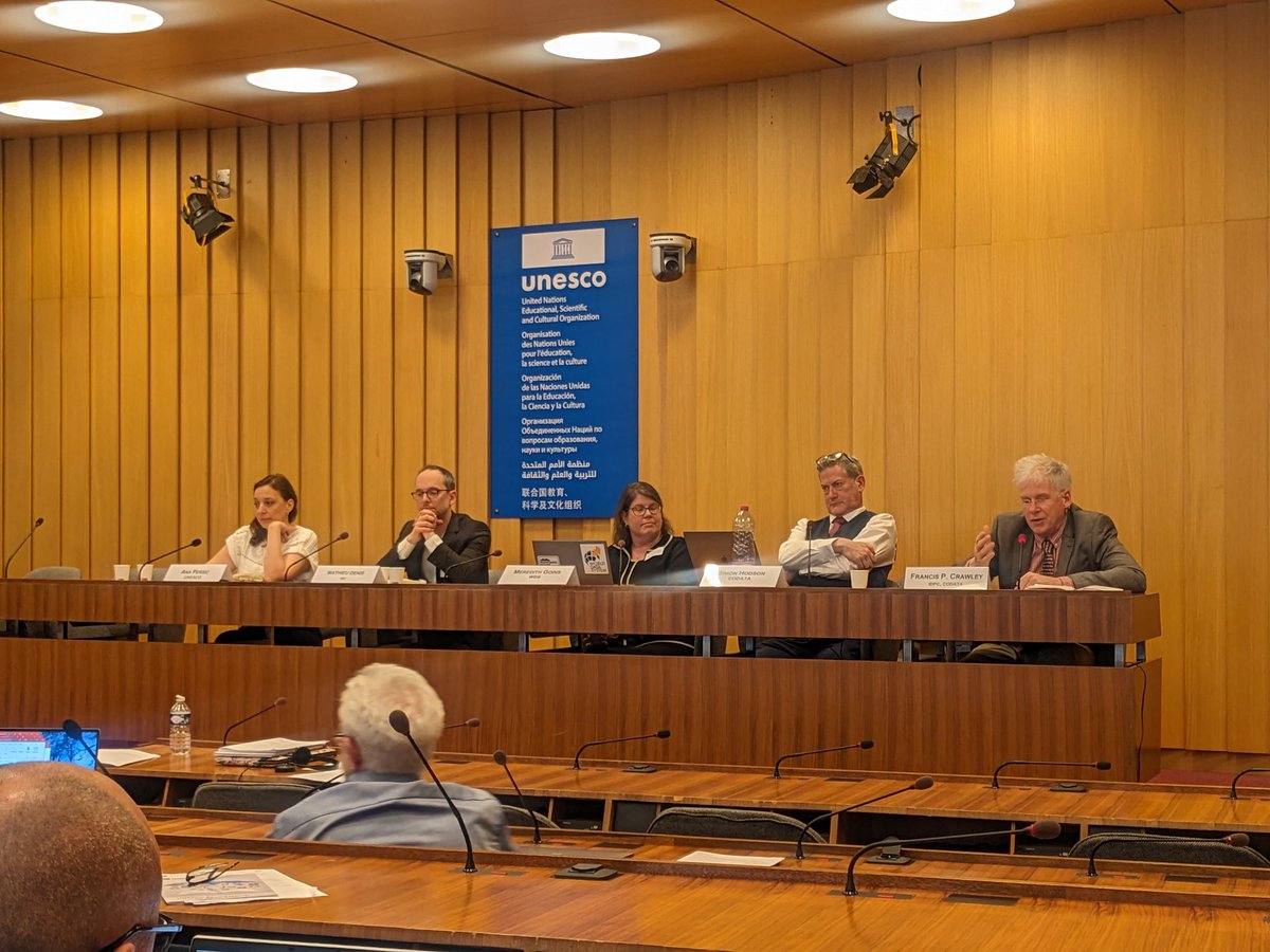 Graham Smith (@mr_g_smith) on Twitter photo Francis P Crawley making the important point that the <a href="/UNESCO/">UNESCO 🏛️ #Education #Sciences #Culture 🇺🇳</a> Open Science recommendation could just as easily be a recommendation on Science as a whole, or on Education #FAIRdata #crisisdata en.unesco.org/science-sustai… Francis P Crawley making the important point that the <a href="/UNESCO/">UNESCO 🏛️ #Education #Sciences #Culture 🇺🇳</a> Open Science recommendation could just as easily be a recommendation on Science as a whole, or on Education #FAIRdata #crisisdata en.unesco.org/science-sustai…