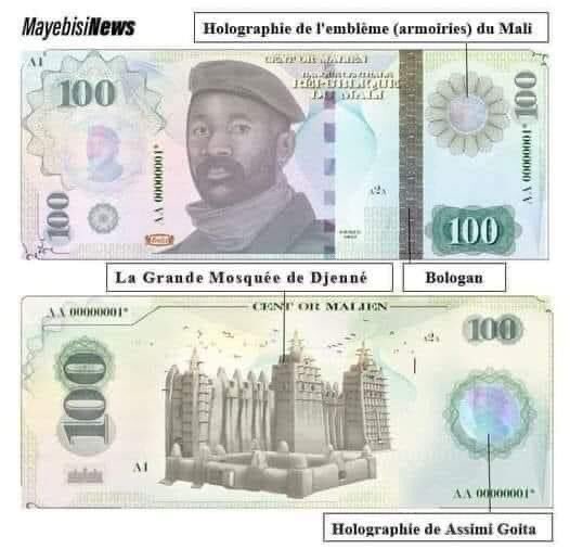 infatigable_you's tweet photo. 🔴Mali !

🇲🇱Fin du FCFA au Mali. 
Bienvenue à la nouvelle #monnaie, le wari #Malien 🇲🇱 ! https://t.co/QRAzLmLIhJ