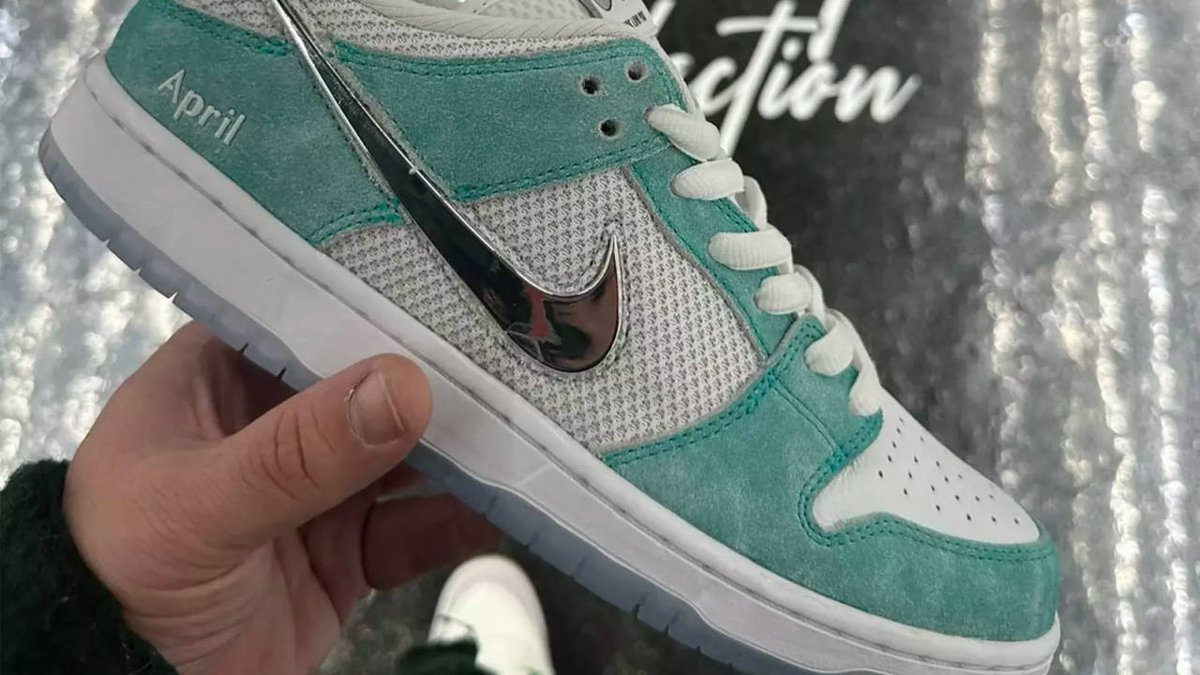 thesolesupplier's tweet photo. Drip Down Under: the April Skateboards x Nike SB Dunk isn't one to be missed 👀 

Link > https://t.co/v4qcilWfUV https://t.co/gxv8587LFq