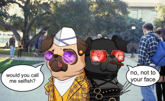 liljupitersam's tweet photo. She’s my friend because we both know what it’s like to have people be jealous of us.✨🐾

Welcome to the pug life @n1kk1doteth https://t.co/Yf93JTaekV
