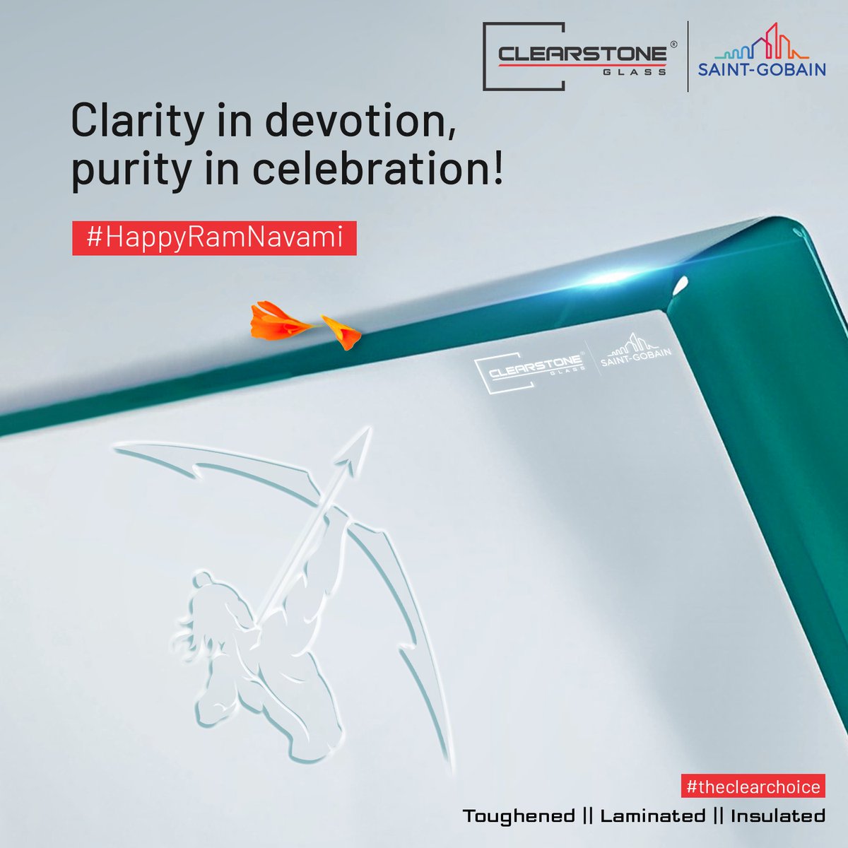 ClearstoneGlass's tweet photo. This Ram Navami, let us strive for clarity and purity in our devotion to Lord Rama !
Happy Ram Navami ๐
#HappyRamNavami #clearstoneglass #glasswork #glassindustry #glass #toughenedglass #Laminatedglass #Insulatedglass #reflectiveglass #glassmanufactures #siliguri https://t.co/x0XhsTPfSa