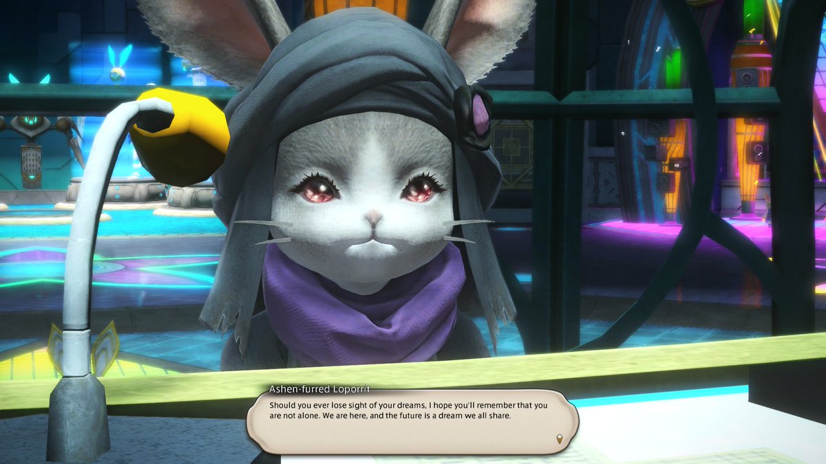 ianvoltaire's tweet photo. This bunny is tearing up.
The game is #FFXIV  , the only game that manages to make me tear up watching a tearing up bunny. https://t.co/PSfkEINrHQ