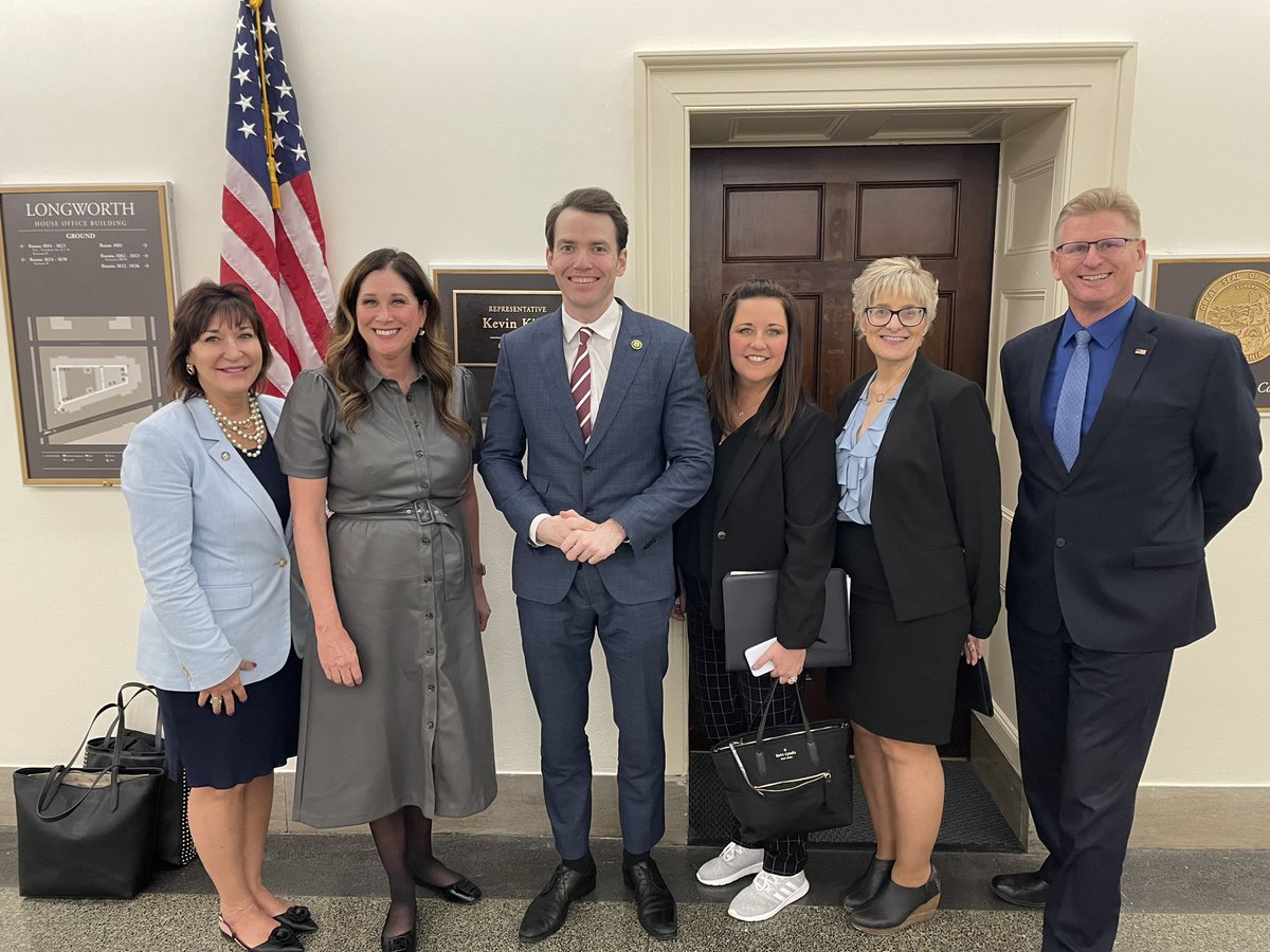 Day 2 in Washington DC had us meeting with CA-3 ‘s newest Congressman <a href="/KevinKileyCA/">Kevin Kiley</a> where we talked about IDEA funding for special needs students. <a href="/CACountySupts/">California County Superintendents</a>