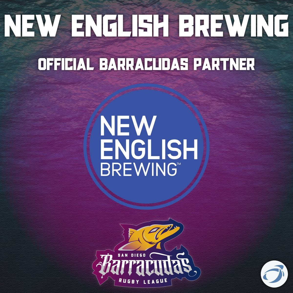 SD_Barracudas's tweet photo. 🚨 NEW SPONSOR ANNOUNCEMENT 🚨

Please welcome New English Brewing (@NewEnglishBrew), the latest addition to the Cuda family!

Give them a follow, drop in to say hi and grab a beer, tell then we sent you!

https://t.co/SNMrlHIj5c

#Rugby #rugbyleague #cudasmakingwaves #sponsors https://t.co/8MpRgt0BmN
