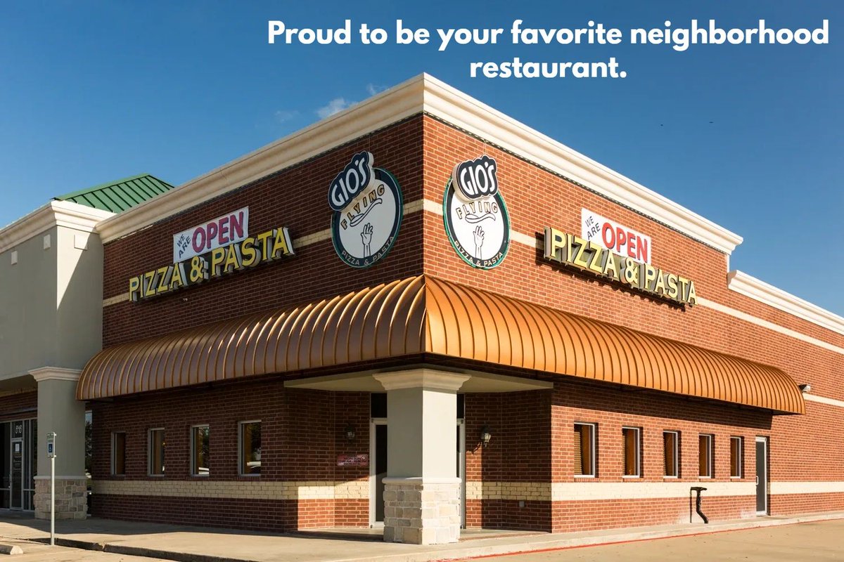 giosflyingpizza's tweet image. You can count on our homemade recipes to provide the perfect combination of authenticity and flavor. You can count on us for all your favorites. #GiosFlyingPizzaAndPasta #Gios #NYStylePizza #NewYorkStylePizza