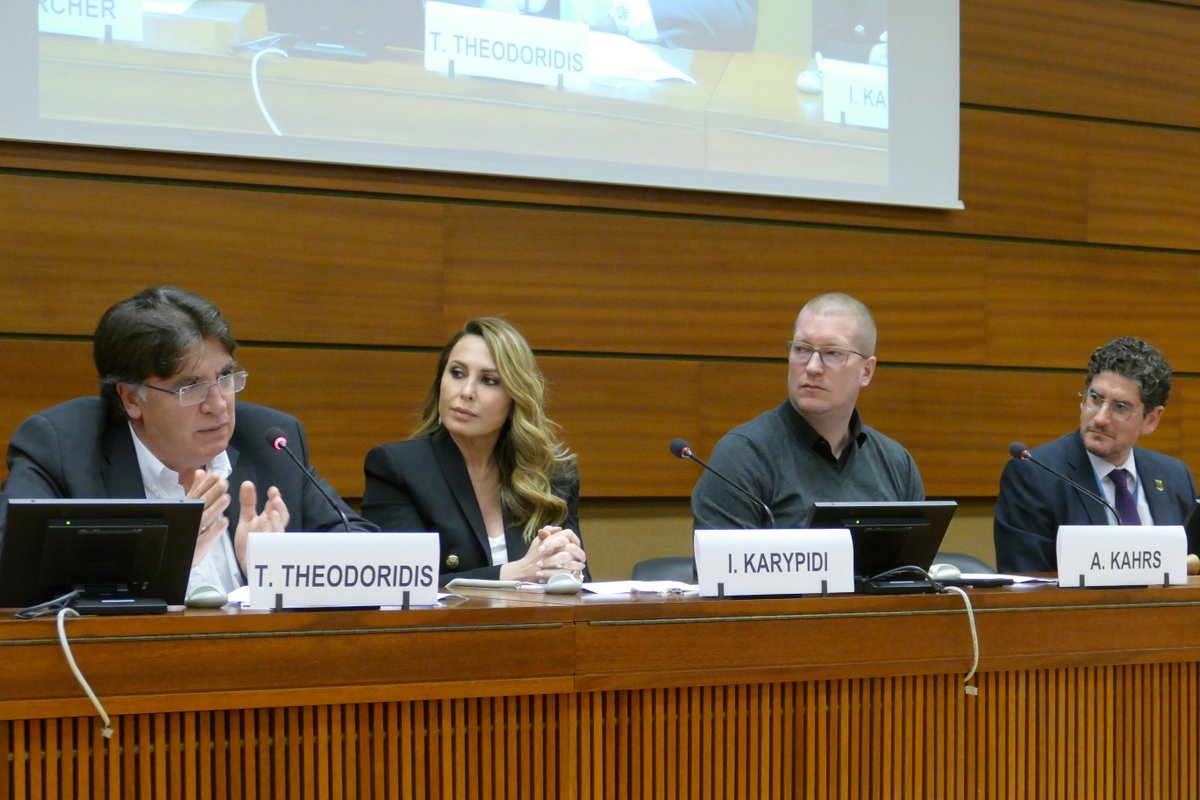 LeonSaltiel's tweet photo. Great event today at the @UN_HRC to launch the @WorldJewishCong Initiative on Combating Antisemitism in and through Sports, learn about good practices from leading football teams around Europe and engage with Ambassadors and UN officials on this important topic. https://t.co/0D8gbDXlZC