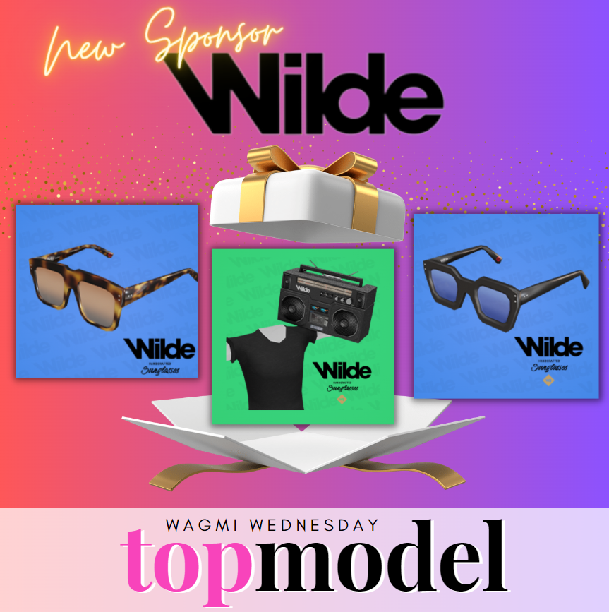 Tangpoko (@tangpoko) on Twitter photo Guys! We have MORE sponsors and MORE prizes to give away tonight at WAGMI TOP MODEL! #MVFW23
Three cheers to <a href="/wildesunglasses/">wildesunglasses</a> for providing a couple pairs of stylish sunglasses AND a retro boombox wearable for the party-goers tonight!
These will be given out randomly but you Guys! We have MORE sponsors and MORE prizes to give away tonight at WAGMI TOP MODEL! #MVFW23
Three cheers to <a href="/wildesunglasses/">wildesunglasses</a> for providing a couple pairs of stylish sunglasses AND a retro boombox wearable for the party-goers tonight!
These will be given out randomly but you