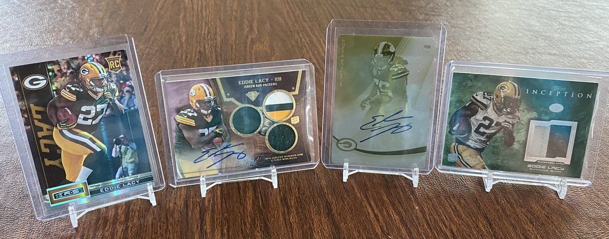 Mr0264's tweet photo. Thanks @FfejJr for the #eddielacy set chase needs.

Always looking for more, especially 1/1s. https://t.co/VaACAqGCcm