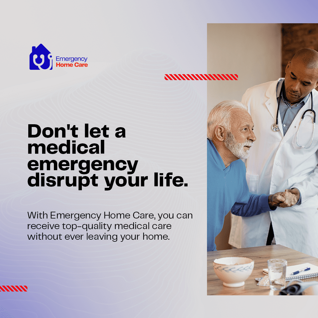 EMERGENCYCORP's tweet image. From minor injuries to chronic conditions, our team of medical professionals is here to provide the care you need, when you need it. Contact us today to learn more about our services and how we can help you.

#HomeCare #Emergency #MedicalEmergencies