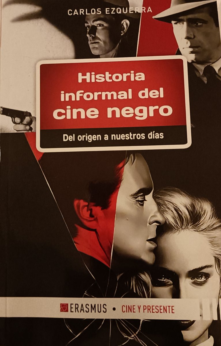 Por qué el #cinenegro es tan querido por los #cinéfilos?Así empieza este impactante libro 

No será q este género nos seduce tanto porque apela a zonas muy sensibles d nuestra interioridad?

Aquellas que ocultan nuestras turbiedades, angustias y rebeldías reprimidas

Esta obra...