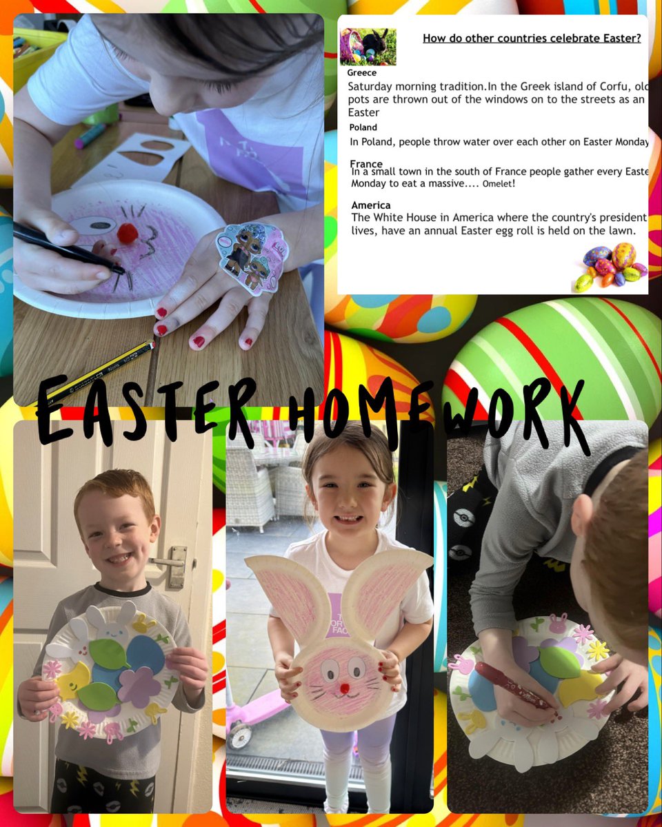 Year1PDCS's tweet photo. Look at some of the fantastic Easter 4 Purpose homework that Yr1 have completed. We have some very creative learners!π£π₯πΈπΌ #CreativeConnor #GwaithCartref https://t.co/FJxTZNnJoQ
