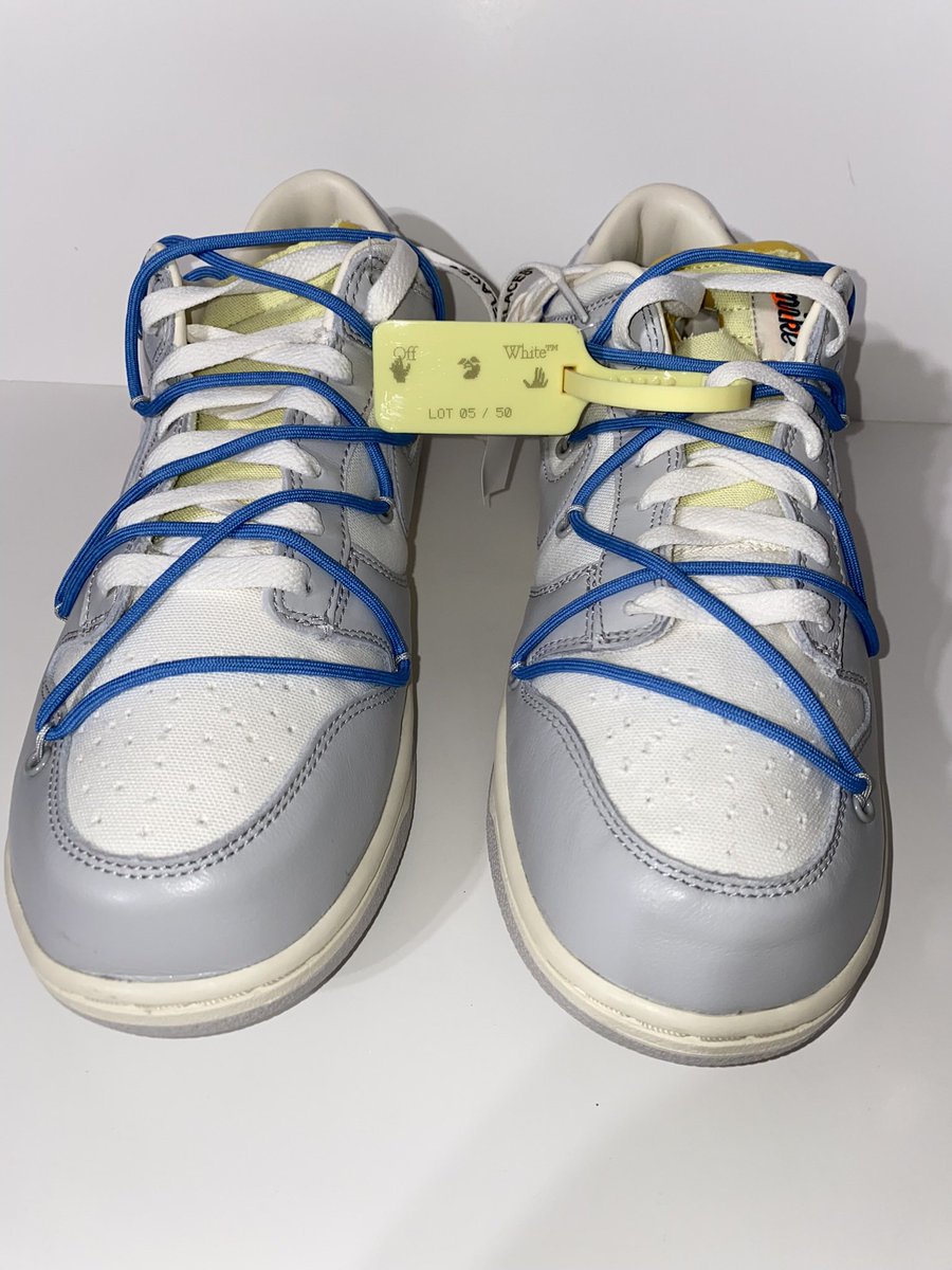 SigmaSid6's tweet photo. @atmos_usa Size 11 #atmoscollectorsclub #atmosweb gotta be a grail that I was lucky to attain at retail. This one knocks it out of the part for me!!! #offwhite #the50 #Lot5 https://t.co/xLzOQ8GiNQ